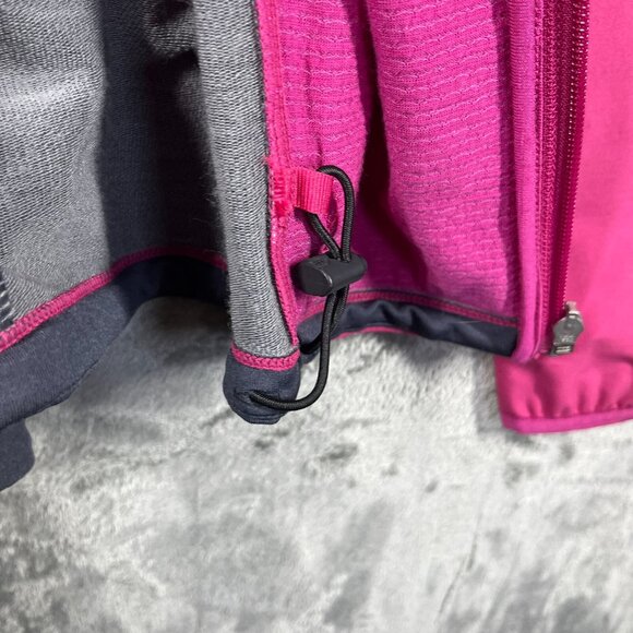 Icebreaker GT Merino Jacket Women's Large Pink Full Zip Lightweight Outerwear - Picture 10 of 13